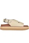 Sofie D'hoore Grainy Leather Sandals