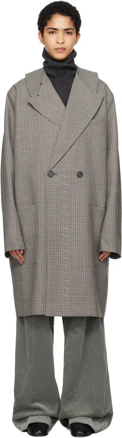 Sofie D'hoore Gray Ceres Coat In Mercury