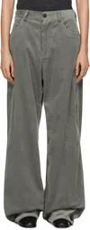Sofie D'hoore Green Pavia Trousers In Sage