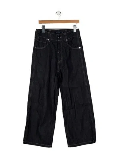 Pre-owned Sofie D'hoore High-rise Wide Leg Jeans In Blue