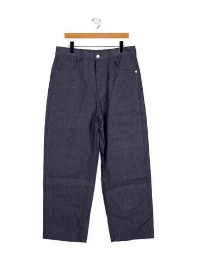 Pre-owned Sofie D'hoore High-rise Wide Leg Jeans In Blue