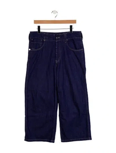 Pre-owned Sofie D'hoore High-rise Wide Leg Jeans In Blue