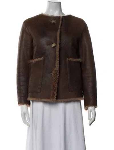 Pre-owned Sofie D'hoore Jacket In Brown