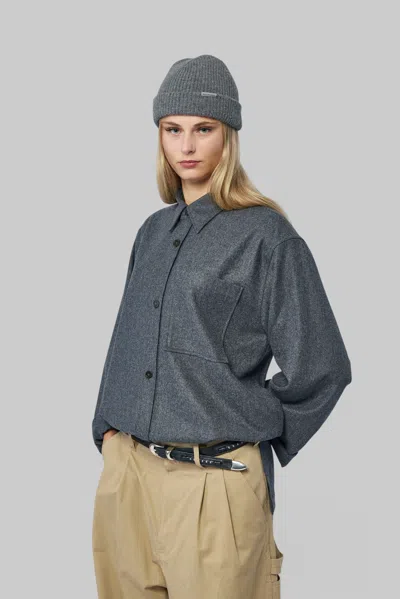 Sofie D'hoore Jacket-style Shirt In Gray