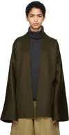 Sofie D'hoore Khaki Chiba Reversible Jacket In Beetle/slate