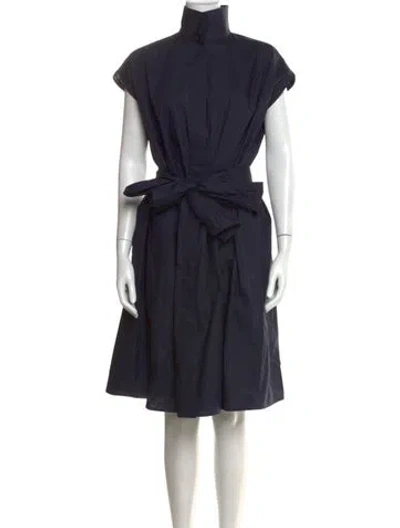 Pre-owned Sofie D'hoore Knee-length Dress In Blue