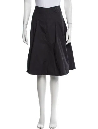 Pre-owned Sofie D'hoore Knee-length Skirt In Black/blue