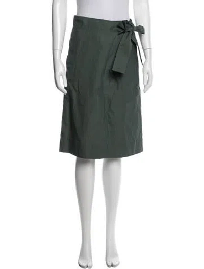 Pre-owned Sofie D'hoore Knee-length Skirt In Green