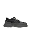 Sofie D'hoore Lace-up Low-top Sneakers In Black