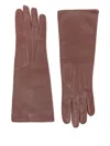 Sofie D'hoore Leather Gloves In Brown