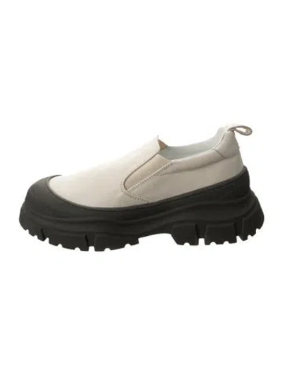 Pre-owned Sofie D'hoore Leather Loafers In Gray