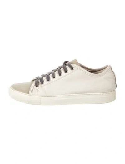 Pre-owned Sofie D'hoore Leather Sneakers In Gray