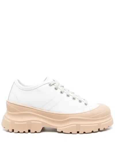 SOFIE D'HOORE LEATHER SNEAKERS