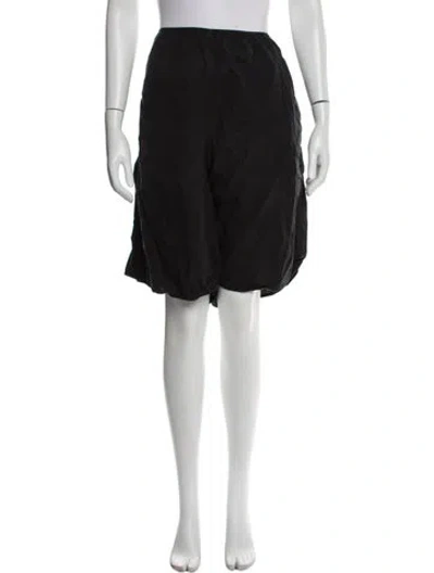 Pre-owned Sofie D'hoore Linen Knee-length Shorts In Black