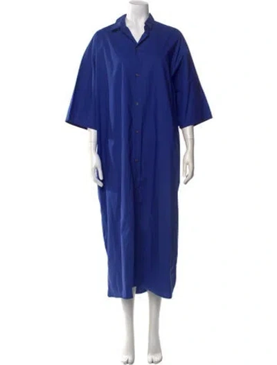 Pre-owned Sofie D'hoore Long Dress In Blue