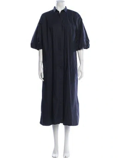 Pre-owned Sofie D'hoore Long Dress In Blue