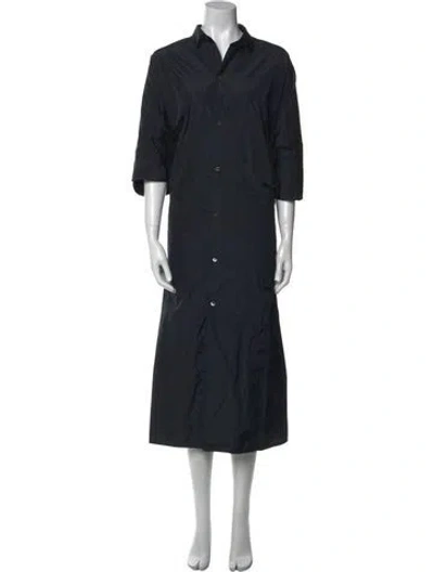 Pre-owned Sofie D'hoore Long Dress W/ Tags In Blue