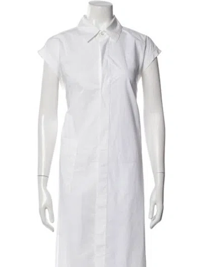 Pre-owned Sofie D'hoore Long Dress In White