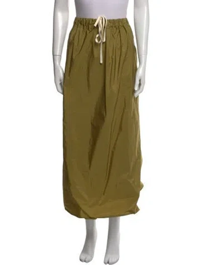 Pre-owned Sofie D'hoore Long Skirt In Green