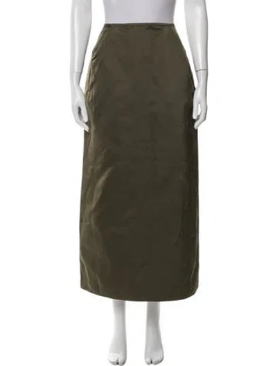Pre-owned Sofie D'hoore Long Skirt In Green