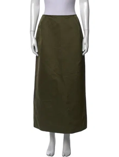 Pre-owned Sofie D'hoore Long Skirt In Green