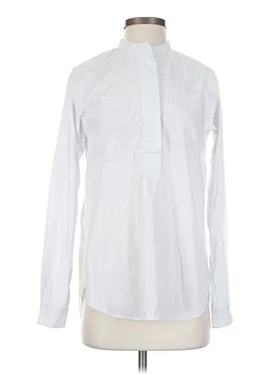 Pre-owned Sofie D'hoore Long Sleeve Blouse In White