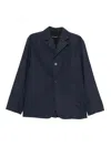 Sofie D'hoore Long Sleeve Button Down Blazer In Gray