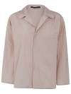 SOFIE D'HOORE LONG SLEEVE SHIRT WITH FRONT APPLIED POCKET