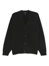 Sofie D'hoore Mabuse Button-front Wool Cardigan In Gray