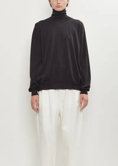 Sofie D'hoore Maffei Wool Turtleneck Pullover In Gray