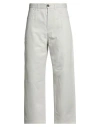 Sofie D'hoore Man Pants Light Grey Size 40 Cotton