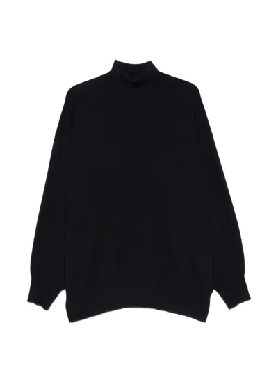 Sofie D'hoore Manuel Roll-neck Long-sleeve Sweater In Black