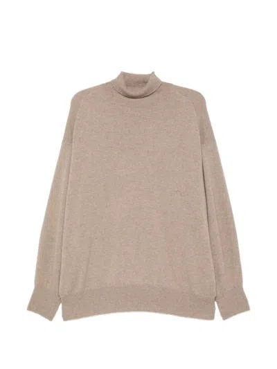 Sofie D'hoore Manuel Roll-neck Sweater In Burgundy