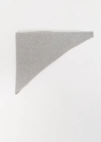 Sofie D'hoore Marc Triangle Scarf In Gray
