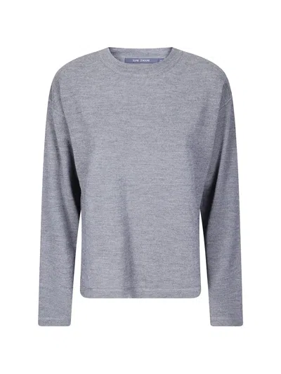 Sofie D'hoore Mateo Crew-neck Long-sleeve T-shirt In Gray