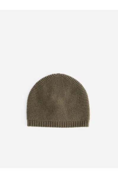 Sofie D'hoore Melleycash03 Garter Stitch Wool Beanie In Gray