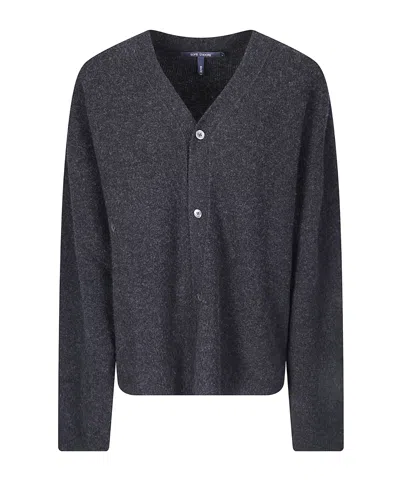 Sofie D'hoore Meroe V-neck Wool Cardigan In Gray