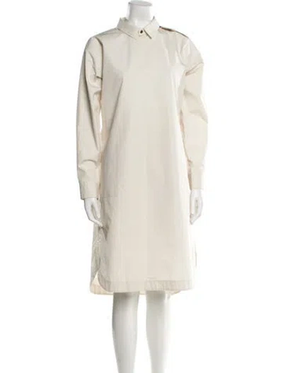 Pre-owned Sofie D'hoore Midi Length Dress In Neutral