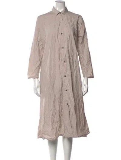 Pre-owned Sofie D'hoore Midi Length Dress In Neutral
