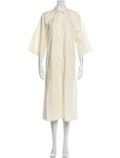 Pre-owned Sofie D'hoore Midi Length Dress In Yellow