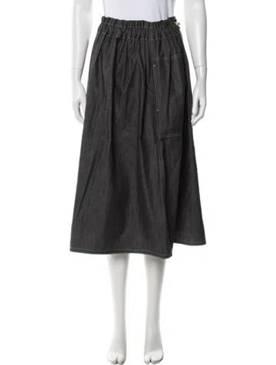 Pre-owned Sofie D'hoore Midi Length Skirt In Black