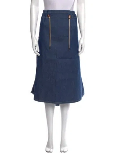 Pre-owned Sofie D'hoore Midi Length Skirt In Blue