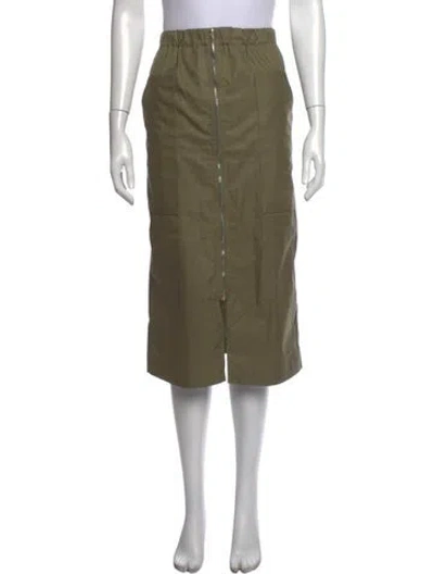 Pre-owned Sofie D'hoore Midi Length Skirt In Green