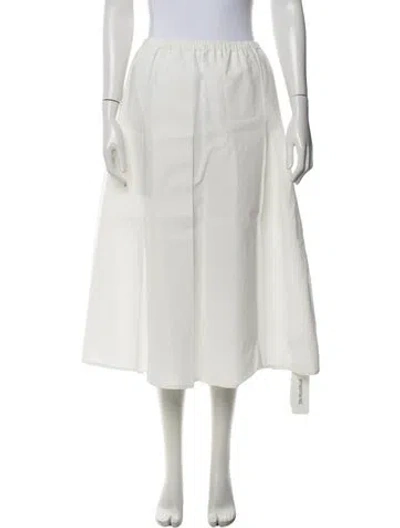 Pre-owned Sofie D'hoore Midi Length Skirt In White