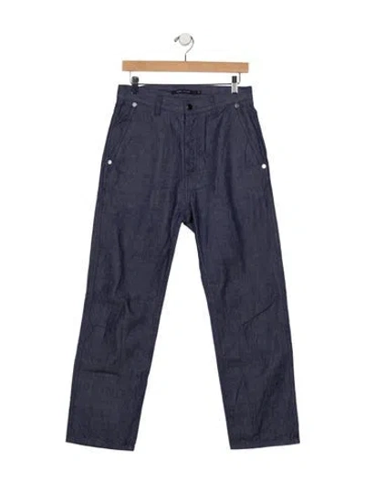 Pre-owned Sofie D'hoore Mid-rise Straight Leg Jeans In Blue