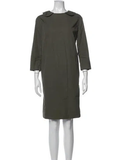 Pre-owned Sofie D'hoore Mini Dress In Green