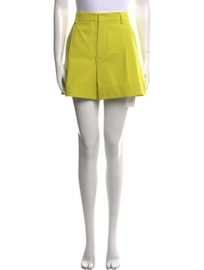 Pre-owned Sofie D'hoore Mini Shorts W/ Tags In Yellow