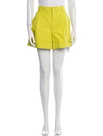 Pre-owned Sofie D'hoore Mini Shorts In Yellow