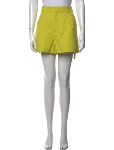 Pre-owned Sofie D'hoore Mini Shorts In Yellow