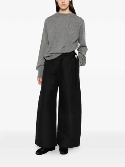 Sofie D'hoore Minos Crew Neck Sweater In Gray